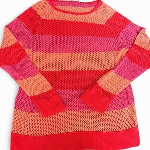 525 America Vibrant Striped Sweater